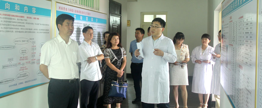 公司党委书记宋争辉一行莅临重点实验室考察指导工作